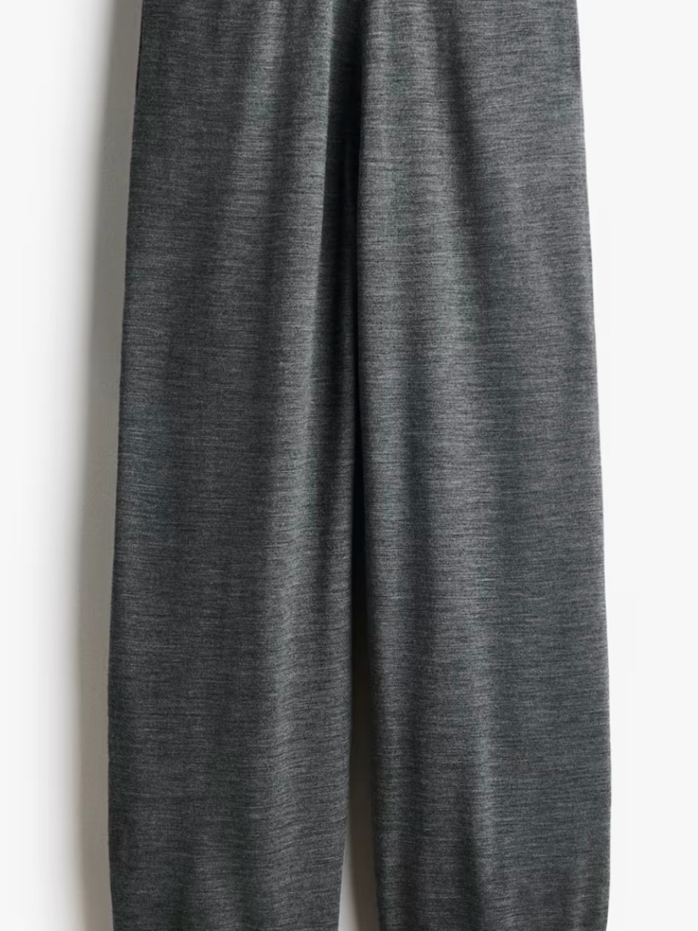 Wide-Leg Women's Track Pants in Dark Gray
